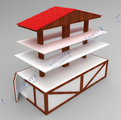 Ярмарочный домик ЯТЦ 5