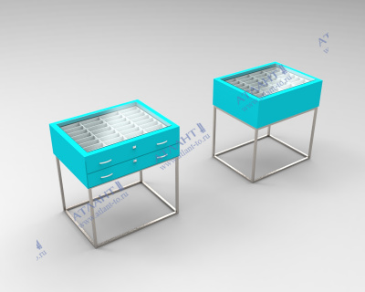 Островной стол для оправ МДФ ОВ-1